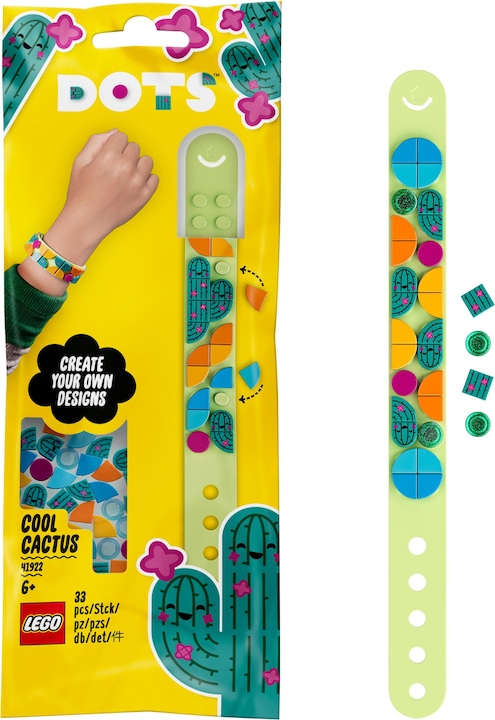 Actual product image LEGO Kaktus Armband (41922, LEGO Dots)