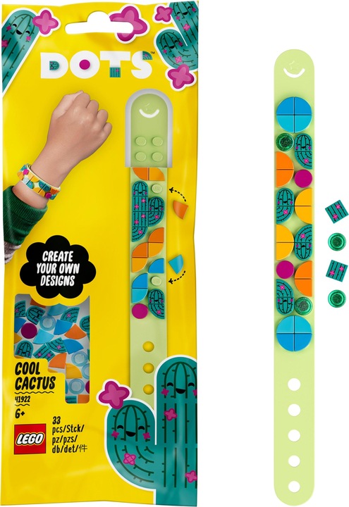 Actual product image LEGO Kaktus Armband (41922, LEGO Dots)