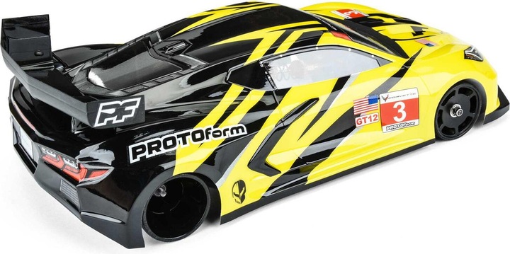 Produktbild Proline Karosserie Chevrolet Corvette C8 unlackiert, 1:12