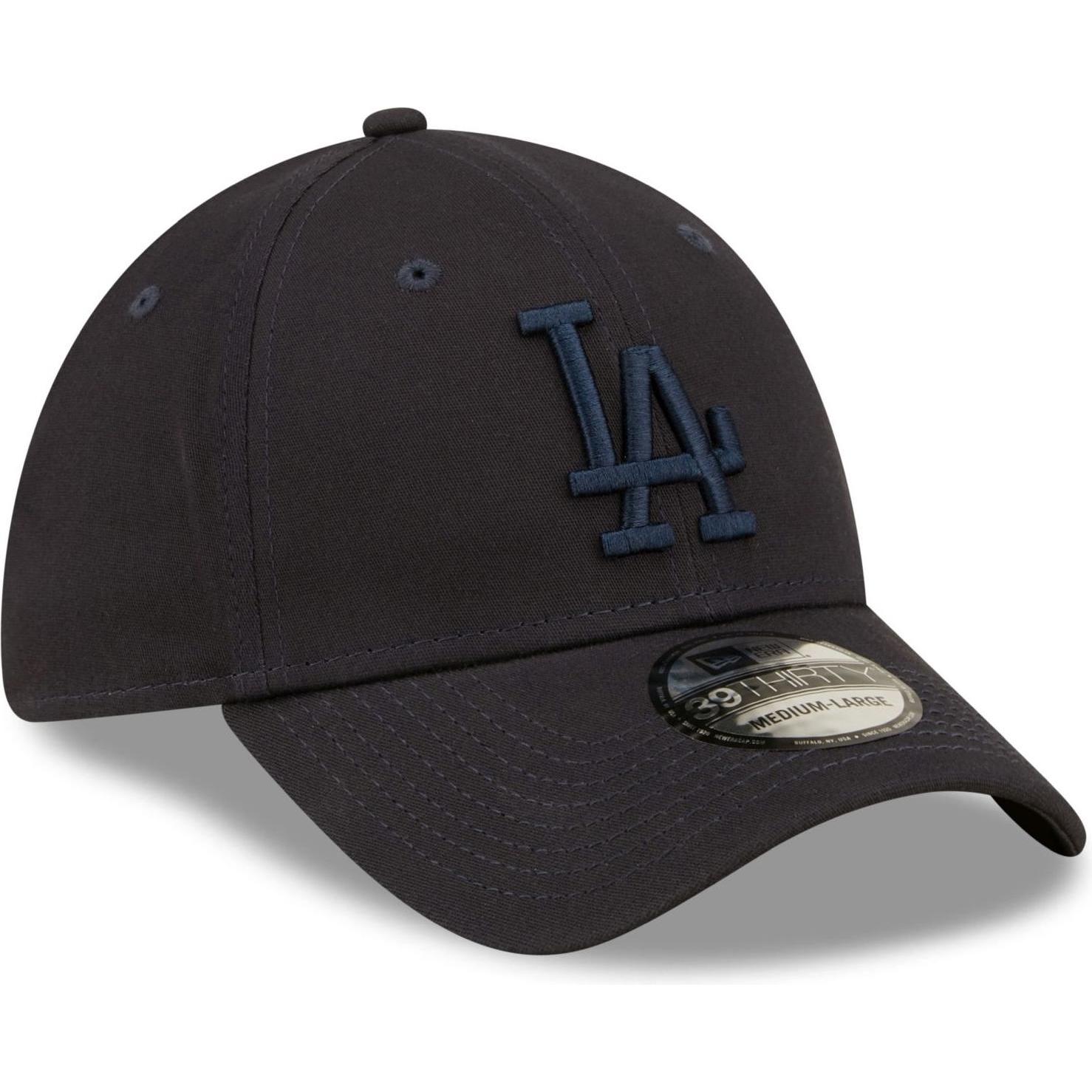 New Era, Herren, Cap, 39Thirty Stretch Cap - Los Angeles Dodgers navy - XS, Blau, (XS)