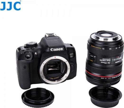 Produktbild JJC Gehäuse und Objektivrückdeckel für Canon EOS