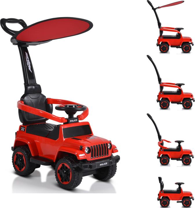 Produktbild Moni Kinder Rutschauto Police