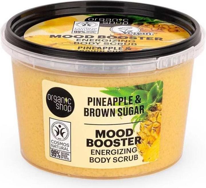 Actual product image Organic Shop Mood Booster Pineapple Energizing Body Scrub 250ml (250 ml)