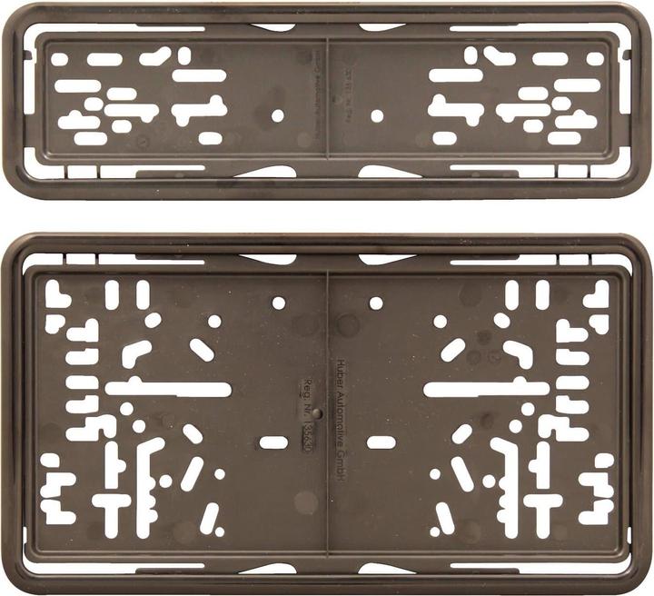 Actual product image Easyklick License plate holder (Front + rear, Portrait format)