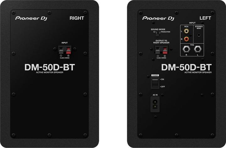 Produktbild Pioneer DJ DM-50D-BT (Aktiv, Paar, 2x 25 W)