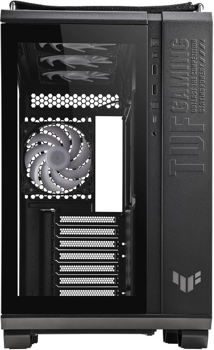Actual product image ASUS Case TUF GT502 PLUS TG Gaming Black (Mini-ITX, mATX, ATX)