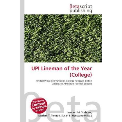 UPI Lineman of the Year (College), Ratgeber