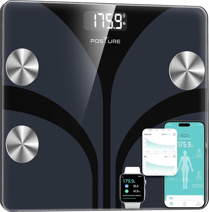 Immagine prodotto Posture Digitale Körperanalysewaage (180 kg)
