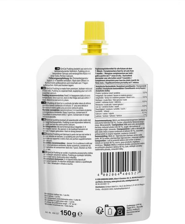 Immagine prodotto GimCat Budino per gatti (Adulto, 1 pz., 150 g)