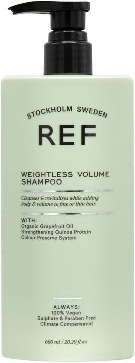 Actual product image Ref. Weightless Volume Shampoo 600 ml (600 ml, Liquid shampoo)