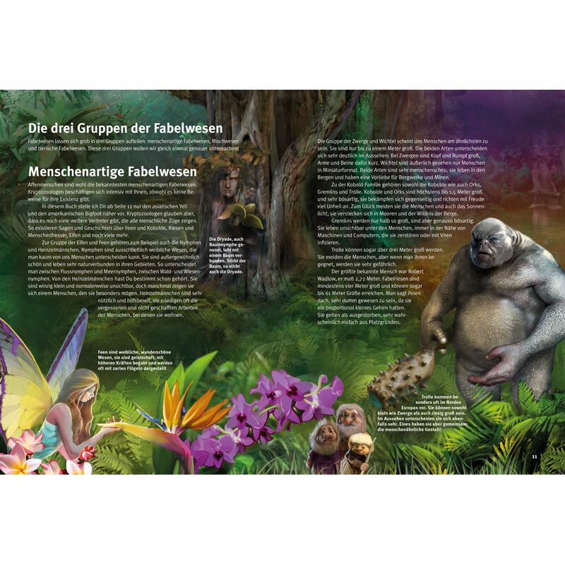 Thumbnail - Entdecke die Fabelwesen, Kinderbücher von Isabell Büchter, Jun Hu Cho