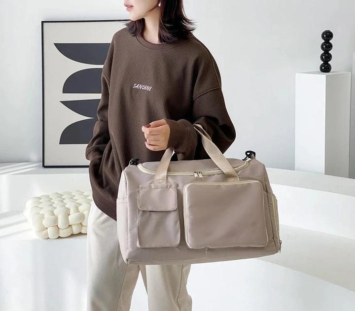 Actual product image Only-Bags.Store Weekender duffle bag with large capacity and shoe compartment Sporty fitness bags (35 l)