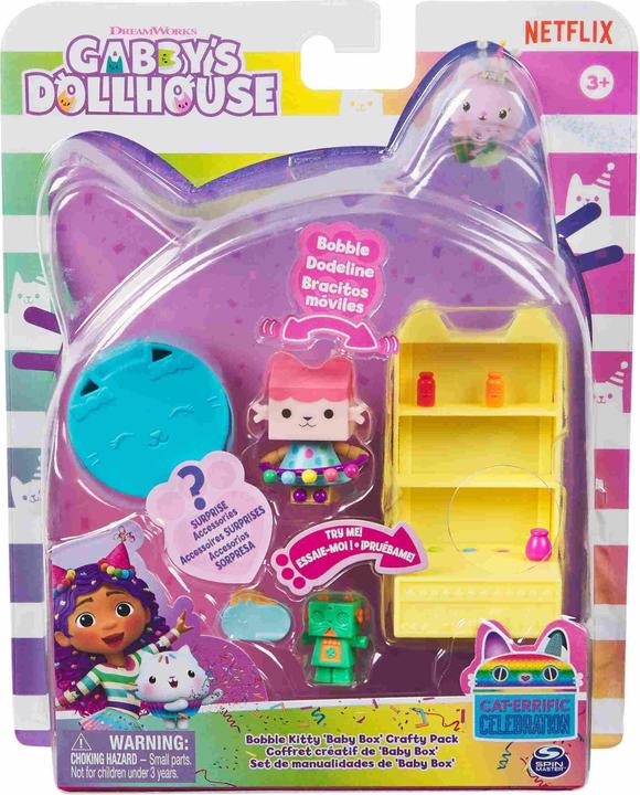 Produktbild Gabby's Dollhouse Bobble Kitty Pack - Baby Box (6070093)