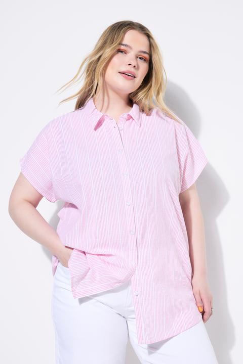 Produktbild Studio Untold Blusenshirt, oversized, Strukturstreifen (50, 52)