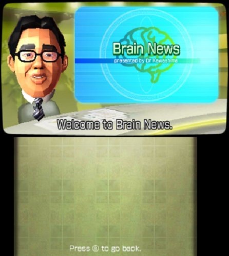 Actual product image Nintendo Dr Kawashima's Devilish Brain Training 3DS (EN)