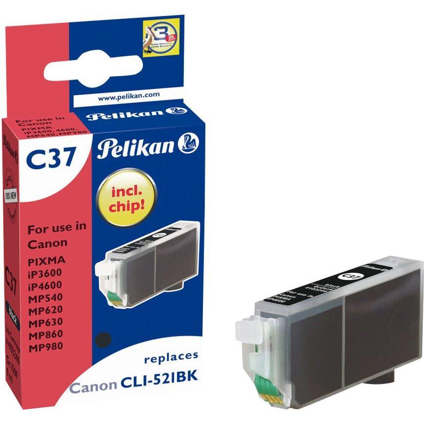 Pelikan, Druckerpatrone, Cli-521 (BK)