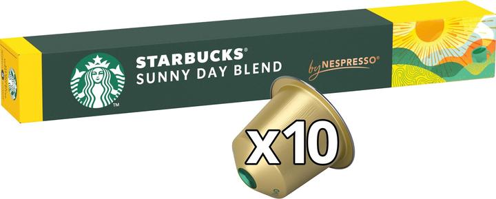 Actual product image Starbucks Sunny Day Blend by Nespresso (10 x Port.)