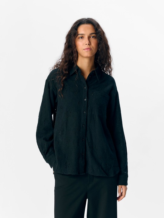 Produktbild Object Broderie Anglaise Hemd (38)