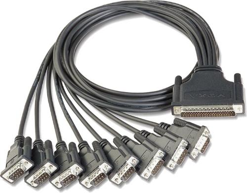 Actual product image Moxa CABLE RS-232/DB-62 TIL DB-9 HA (1 m)