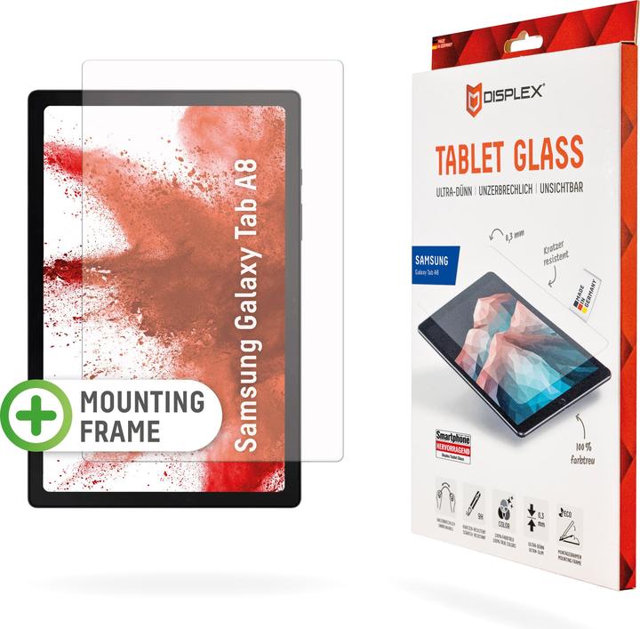 Produktbild Displex Tablet Glass, Tablet Schutzglas (1 Stk., Samsung Galaxy Tab A8)
