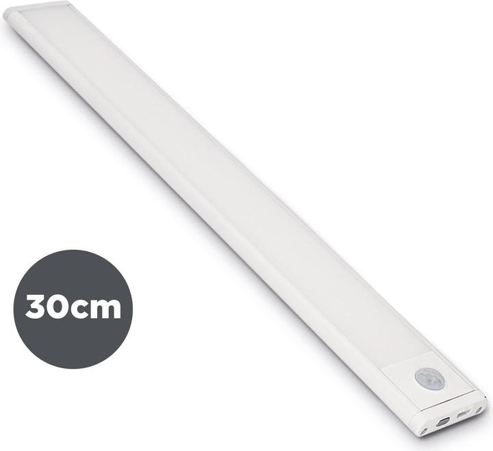 KSIX Illuminazione LED Sophia con batteria a sensore (Bianco neutro, 30 cm, Interno)