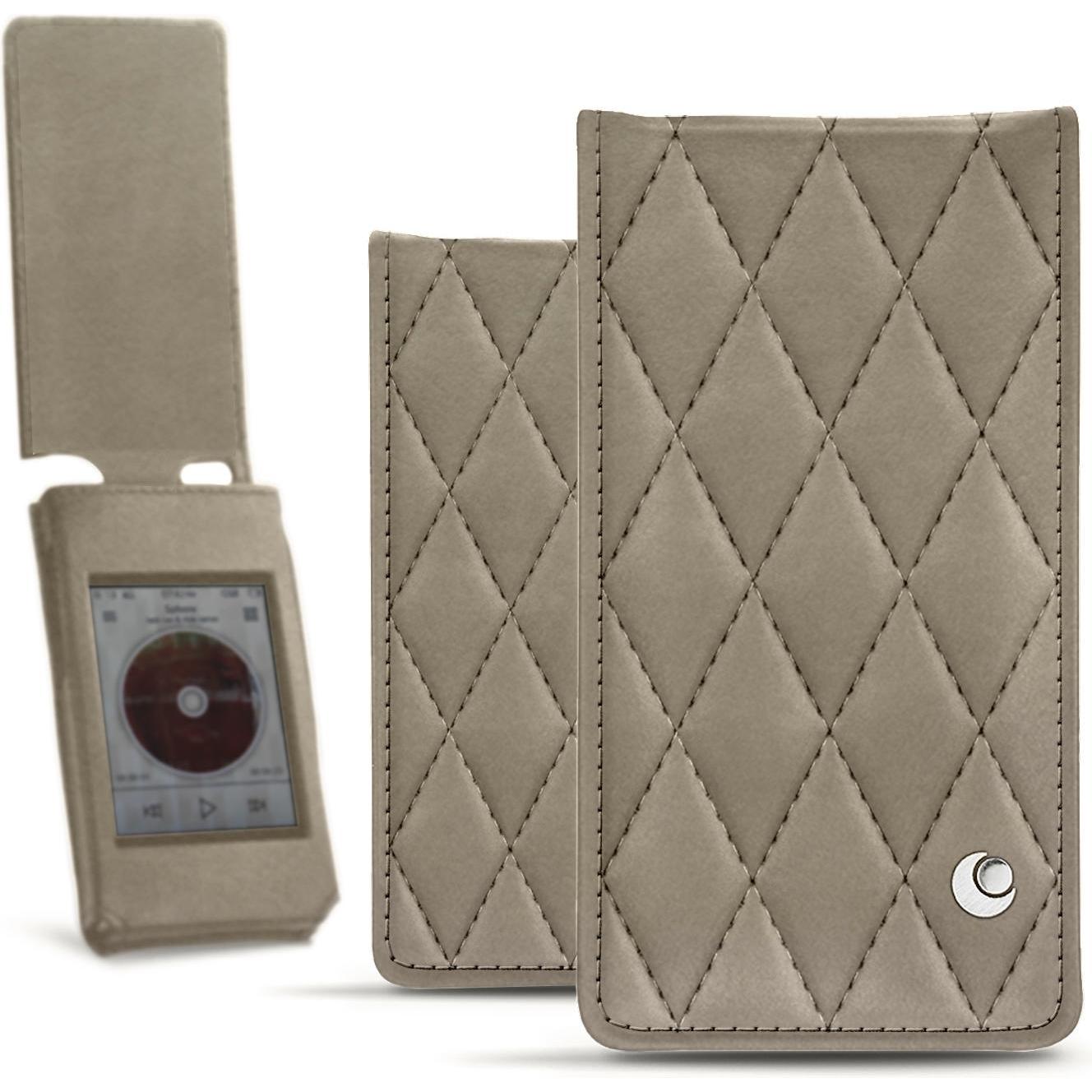 Noreve Lederschutzhülle vertikal, MP3 Tasche + Hülle, Grün