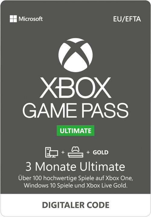Productafbeelding Microsoft Xbox Game Pass Ultimate 3 maanden (3 Maanden)