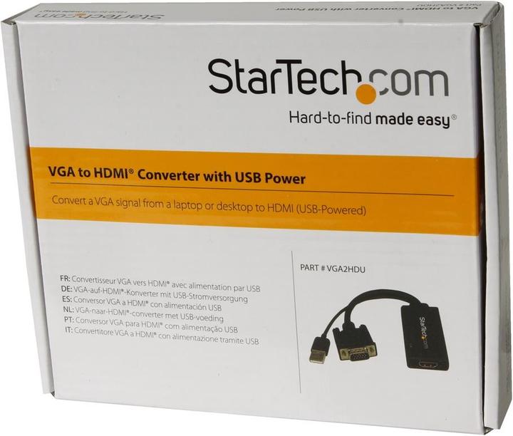 Actual product image StarTech VGA To HDMI Adapter W/ Audio (Analog -> Digital)