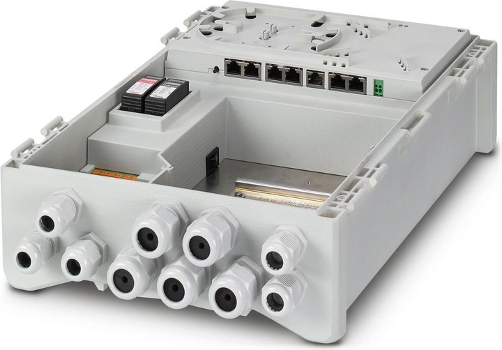 Produktbild Phoenix Contact Überwachungsgehäuse Smart Camera Box SCX 4POE 2T Grau (Netzwerk Videorecorder (NVR))