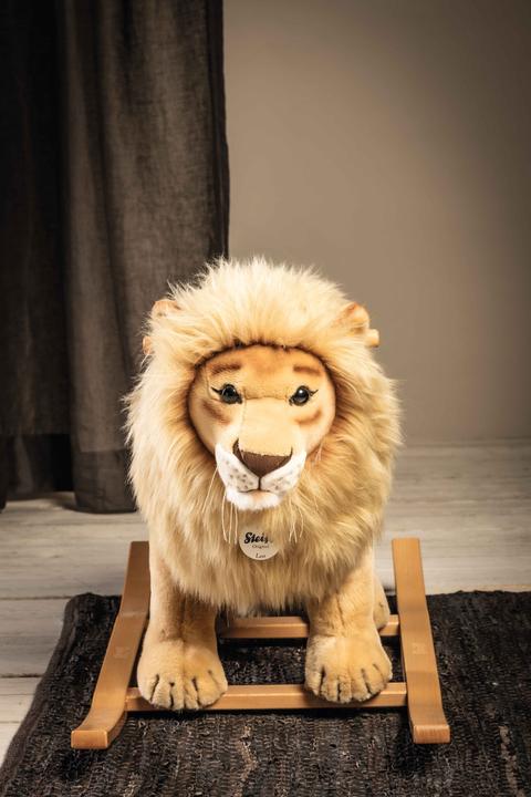 Image du produit Steiff Animal à bascule Leo Lion beige 70cm
