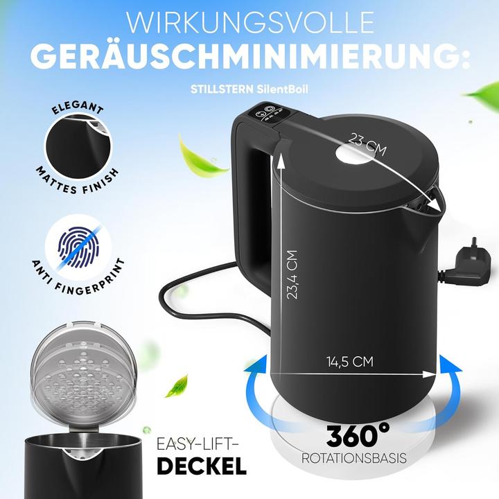 Image du produit Stillstern Wasserkocher mit Temperatureinstellung (1.70 l)