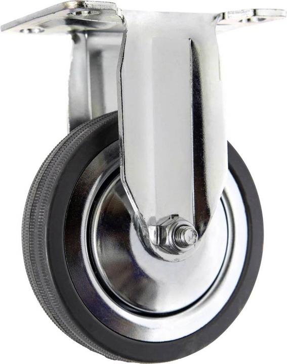 Actual product image Toolcraft Bockrolle Gummi Anschraubplatte