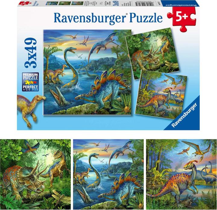 Actual product image Ravensburger Dinosaur (49 pieces)