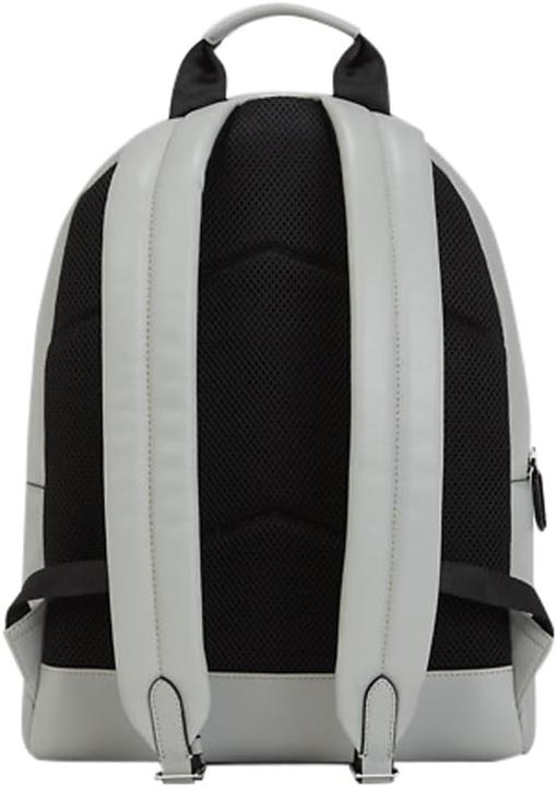 Actual product image Karl Lagerfeld Box Logo Backpack with Adjustable Straps and Front Zipper Pocket