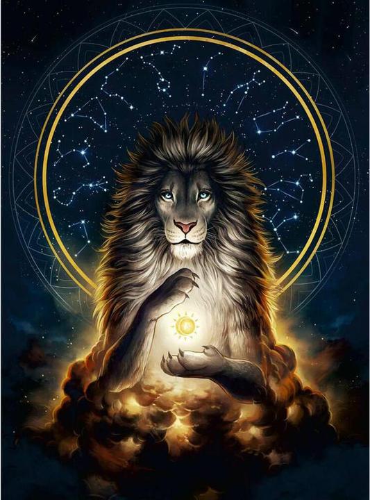 Produktbild Ravensburger Leuchtender Löwe (500 Teile)