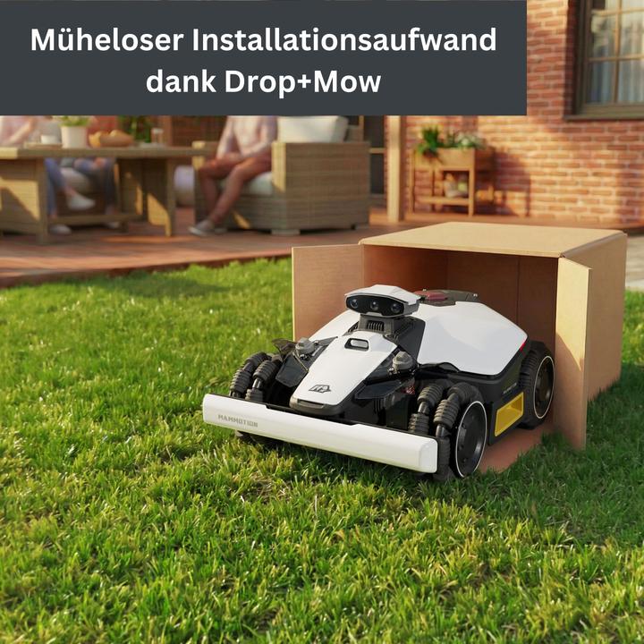 Actual product image Mammotion LUBA mini 2 AWD 1000 (1000 m², Without boundary wire)