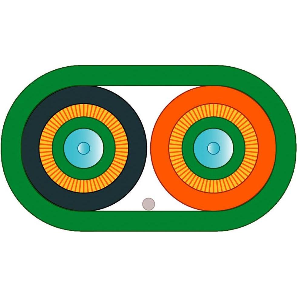 Siemens 6XV1873-5AN80 GP 50/125 conf. con 2x LC-D-St. 80m cavo standard (80 m), Cavo di rete