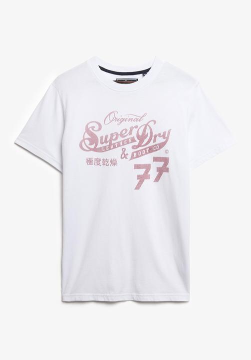 Produktbild Superdry Leather & Boot Co Script T-Shirt (L)
