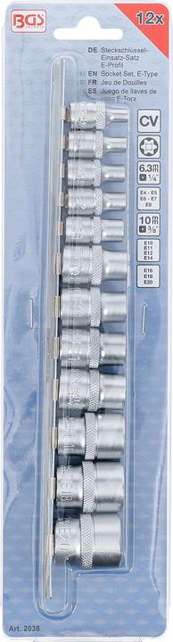 Produktbild BGS Steckschlüssel-Einsatz-Satz (10 mm)