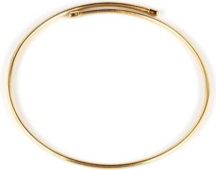 Shabama Guinea Elastic Gold Shiny Collar 1 unit (Haargummi)