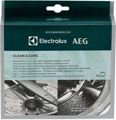 Produktbild AEG 3in1 Reiniger für Waschmaschinen und Geschirrspüler