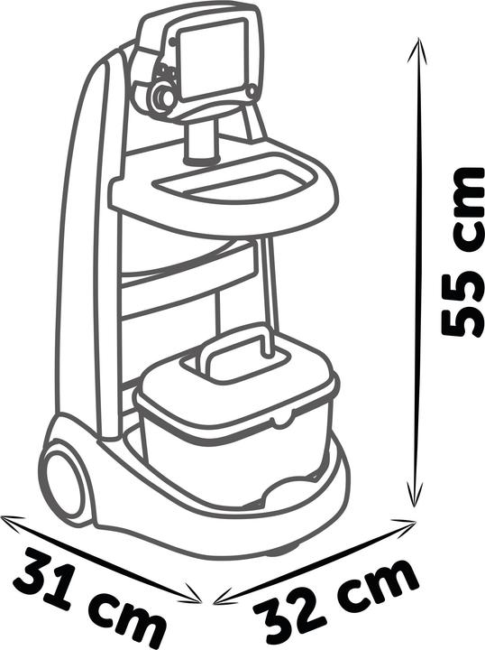 Image du produit Smoby Chariot médical