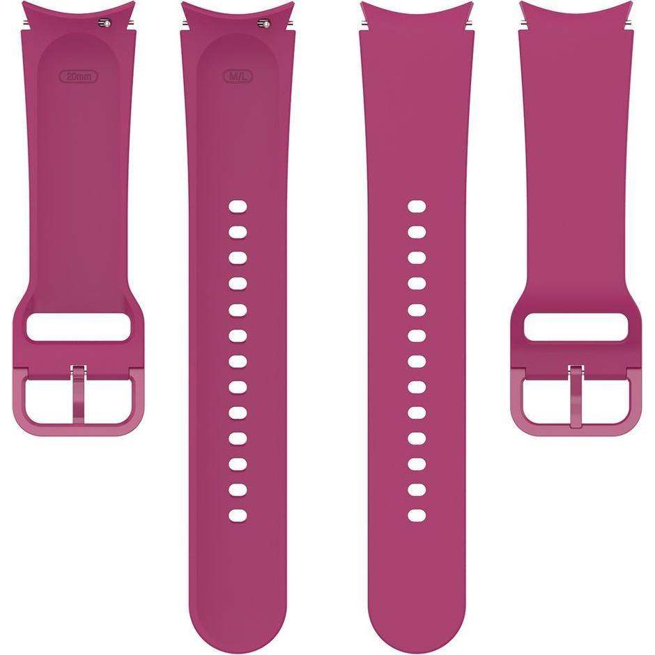 Thumbnail - König Design Silikon Armband 20mm Uhrenarmband für Samsung Galaxy Watch 4 5 Classic Pro Loop (20 mm, Silikon), Uhrenarmb...