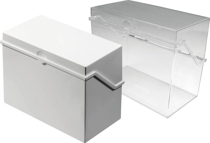 Actual product image Helit Card index box with lid the index (A7)