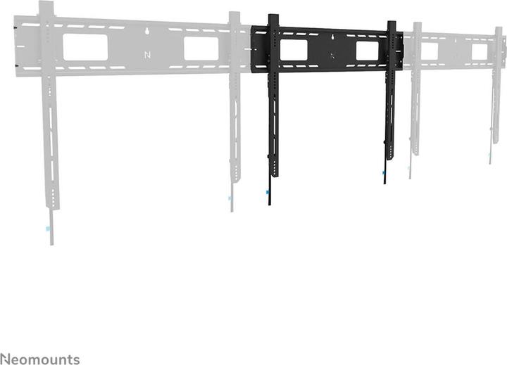 Immagine prodotto Neomounts Supporto a parete 800x600mm 125kg/43-98"/fisso/nero/carico pesante (Muro, 98", 125 kg)