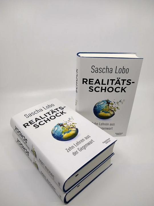 Actual product image Realitätsschock (German, Sasha Lobo, 2019)