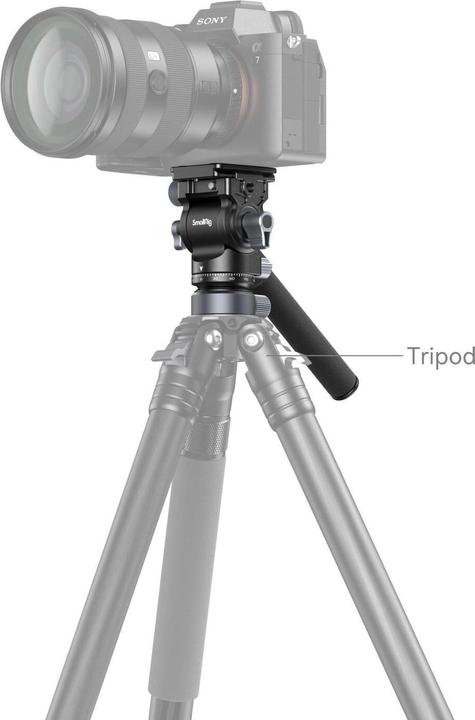 Produktbild SmallRig Videokopf mit Nivelliersockel CH20 (Videokopf)