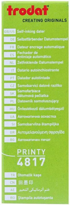 Produktbild Trodat Wort- und Datumsstempel