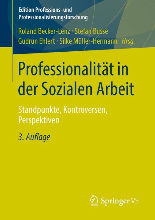 Produktbild Professionalität in der Sozialen Arbeit (Deutsch, 2013)