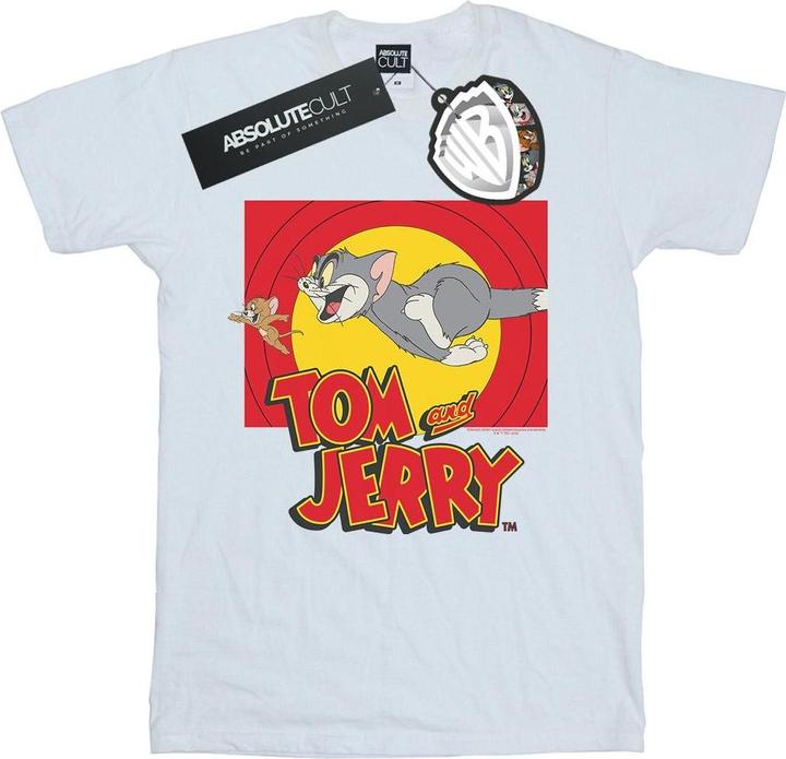 Immagine prodotto Tom & Jerry Chase Scene Maglietta Uomo (5XL)
